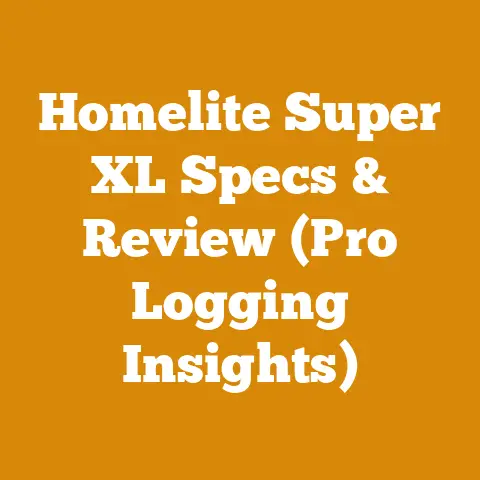 Homelite Super XL Specs & Review (Pro Logging Insights)