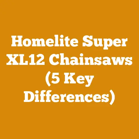 Homelite Super XL12 Chainsaws (5 Key Differences)
