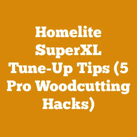 Homelite SuperXL Tune-Up Tips (5 Pro Woodcutting Hacks)