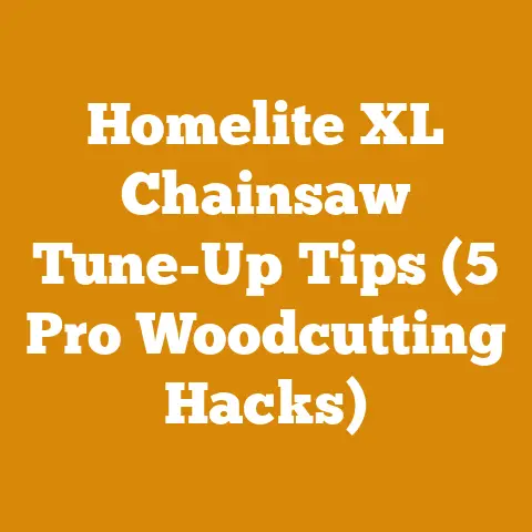 Homelite XL Chainsaw Tune-Up Tips (5 Pro Woodcutting Hacks)