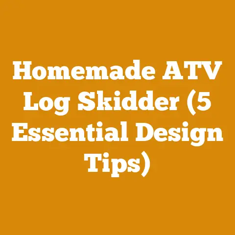 Homemade ATV Log Skidder (5 Essential Design Tips)