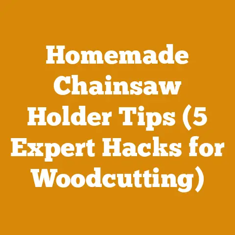 Homemade Chainsaw Holder Tips (5 Expert Hacks for Woodcutting)