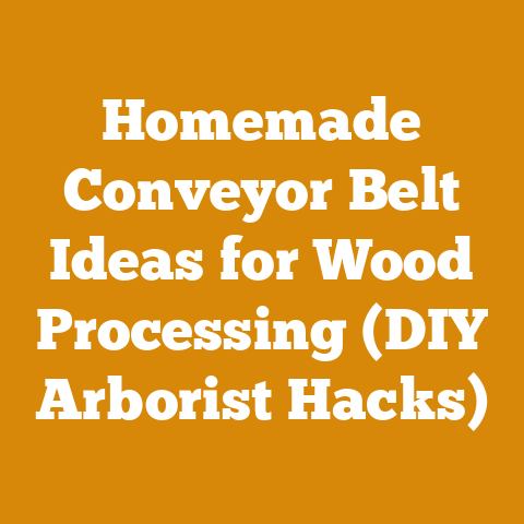 Homemade Conveyor Belt Ideas for Wood Processing (DIY Arborist Hacks)
