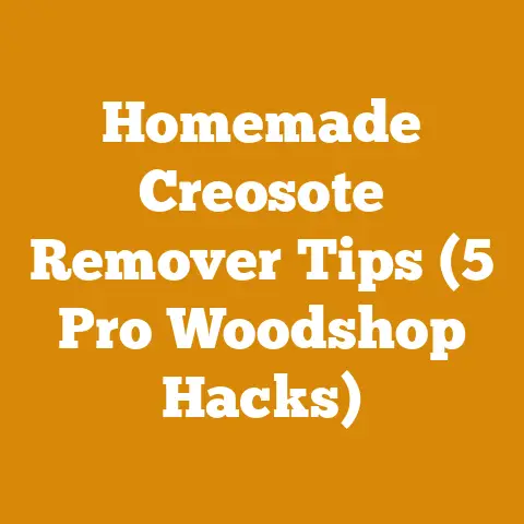 Homemade Creosote Remover Tips (5 Pro Woodshop Hacks)