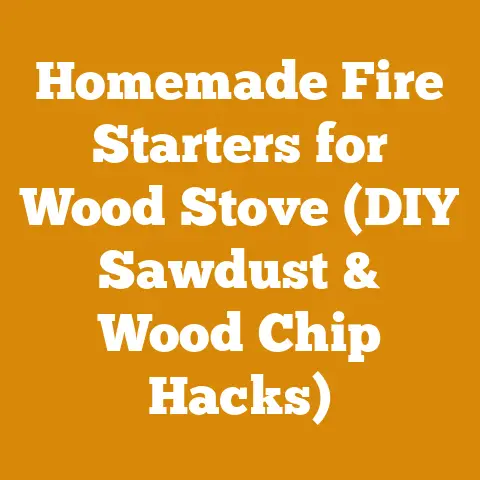 Homemade Fire Starters for Wood Stove (DIY Sawdust & Wood Chip Hacks)
