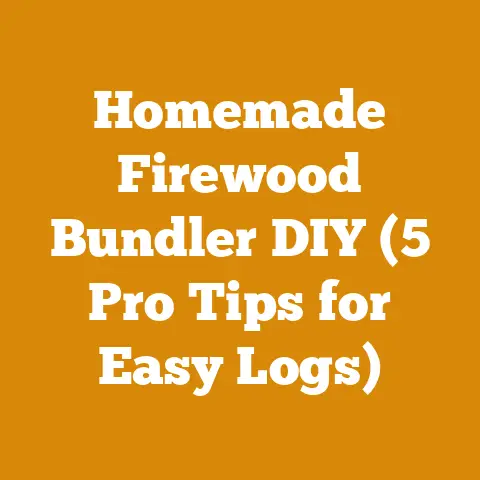 Homemade Firewood Bundler DIY (5 Pro Tips for Easy Logs)