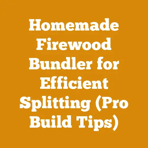 Homemade Firewood Bundler for Efficient Splitting (Pro Build Tips)