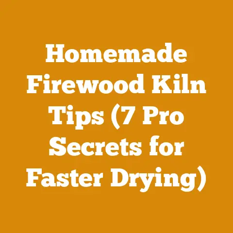 Homemade Firewood Kiln Tips (7 Pro Secrets for Faster Drying)