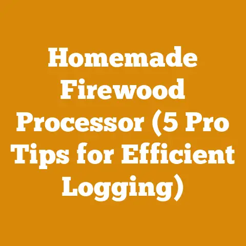 Homemade Firewood Processor (5 Pro Tips for Efficient Logging)
