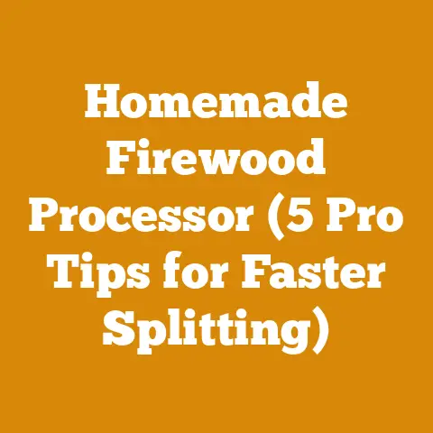 Homemade Firewood Processor (5 Pro Tips for Faster Splitting)