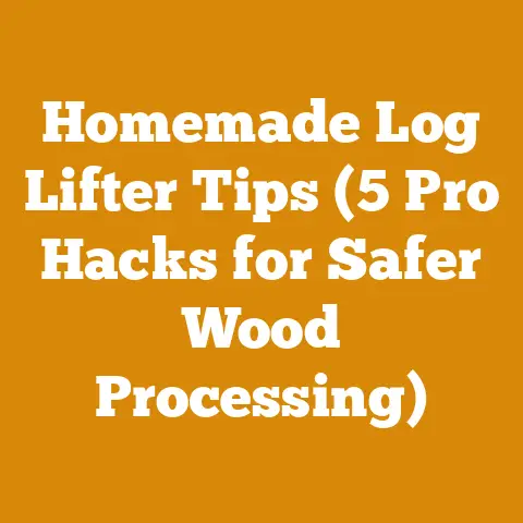 Homemade Log Lifter Tips (5 Pro Hacks for Safer Wood Processing)