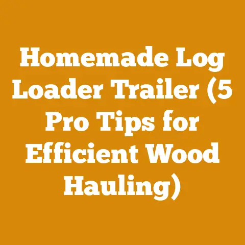 Homemade Log Loader Trailer (5 Pro Tips for Efficient Wood Hauling)