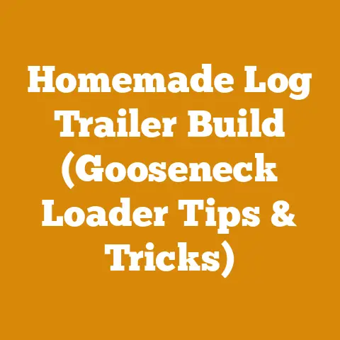 Homemade Log Trailer Build (Gooseneck Loader Tips & Tricks)