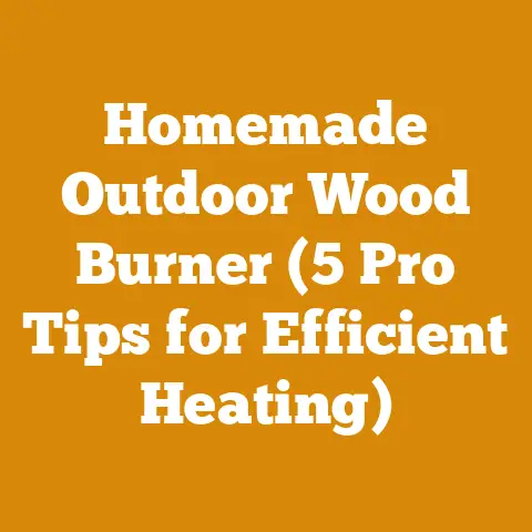 Homemade Outdoor Wood Burner (5 Pro Tips for Efficient Heating)