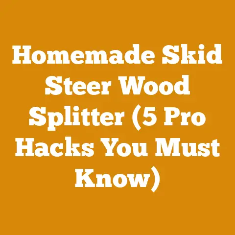 Homemade Skid Steer Wood Splitter (5 Pro Hacks You Must Know)