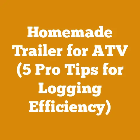 Homemade Trailer for ATV (5 Pro Tips for Logging Efficiency)