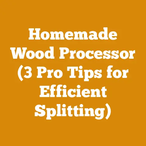 Homemade Wood Processor (3 Pro Tips for Efficient Splitting)