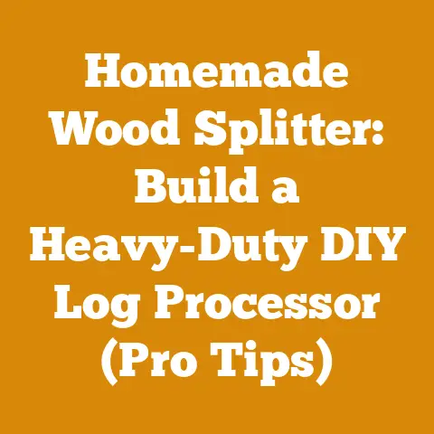 Homemade Wood Splitter: Build a Heavy-Duty DIY Log Processor (Pro Tips)