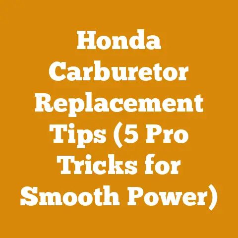 Honda Carburetor Replacement Tips (5 Pro Tricks for Smooth Power)