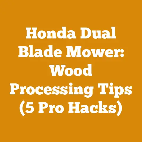 Honda Dual Blade Mower: Wood Processing Tips (5 Pro Hacks)