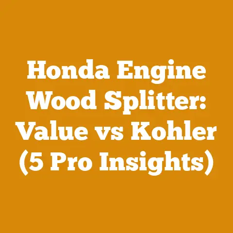 Honda Engine Wood Splitter: Value vs Kohler (5 Pro Insights)