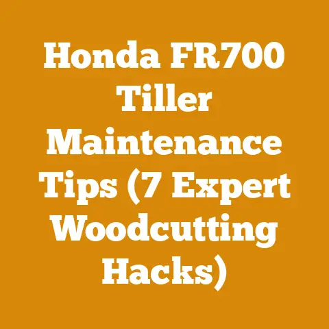 Honda FR700 Tiller Maintenance Tips (7 Expert Woodcutting Hacks)