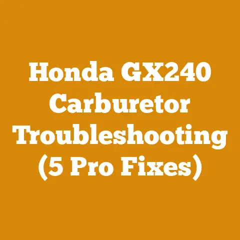 Honda GX240 Carburetor Troubleshooting (5 Pro Fixes)