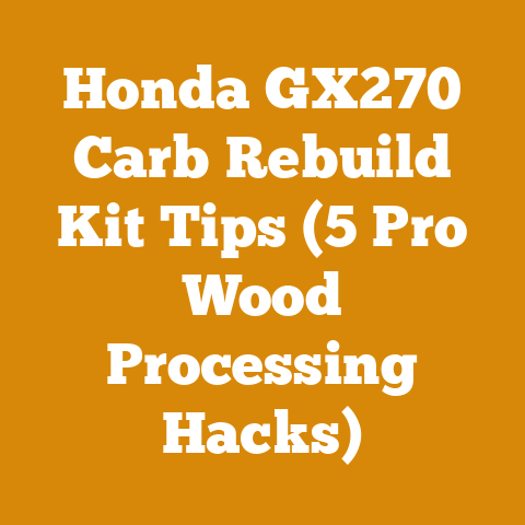 Honda GX270 Carb Rebuild Kit Tips (5 Pro Wood Processing Hacks)