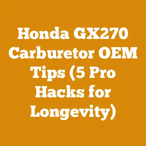 Honda GX270 Carburetor OEM Tips (5 Pro Hacks for Longevity)