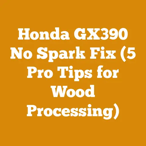 Honda GX390 No Spark Fix (5 Pro Tips for Wood Processing)