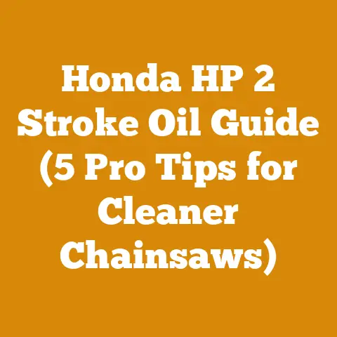 Honda HP 2 Stroke Oil Guide (5 Pro Tips for Cleaner Chainsaws)