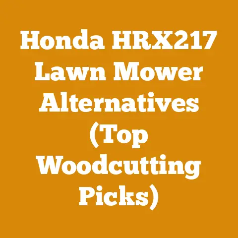 Honda HRX217 Lawn Mower Alternatives (Top Woodcutting Picks)