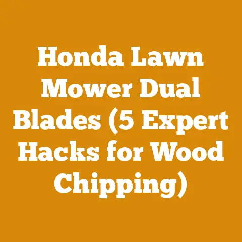 Honda Lawn Mower Dual Blades (5 Expert Hacks for Wood Chipping)