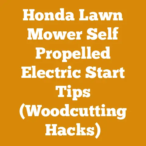 Honda Lawn Mower Self Propelled Electric Start Tips (Woodcutting Hacks)