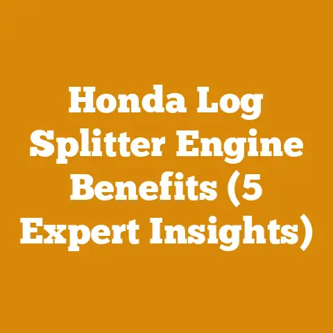 Honda Log Splitter Engine Benefits (5 Expert Insights)