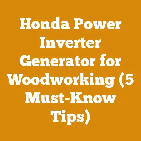 Honda Power Inverter Generator for Woodworking (5 Must-Know Tips)