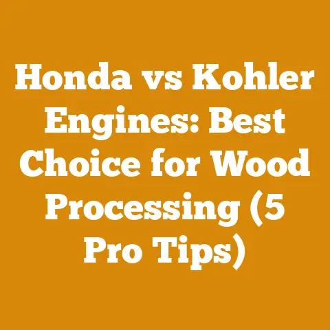 Honda vs Kohler Engines: Best Choice for Wood Processing (5 Pro Tips)