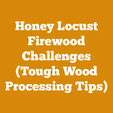 Honey Locust Firewood Challenges (Tough Wood Processing Tips)