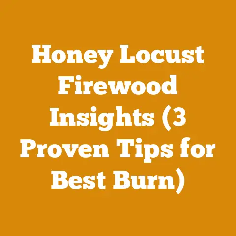 Honey Locust Firewood Insights (3 Proven Tips for Best Burn)