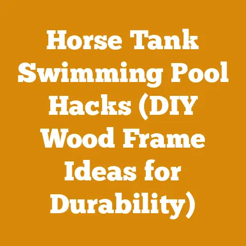Horse Tank Swimming Pool Hacks (DIY Wood Frame Ideas for Durability)