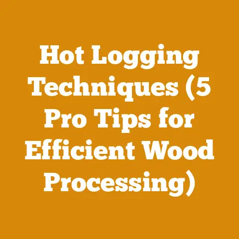 Hot Logging Techniques (5 Pro Tips for Efficient Wood Processing)