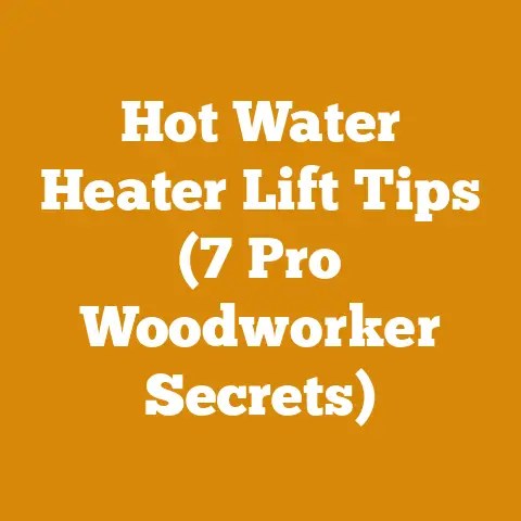 Hot Water Heater Lift Tips (7 Pro Woodworker Secrets)