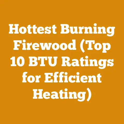 Hottest Burning Firewood (Top 10 BTU Ratings for Efficient Heating)