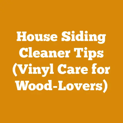 House Siding Cleaner Tips (Vinyl Care for Wood-Lovers)