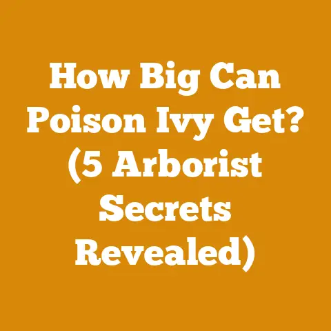 How Big Can Poison Ivy Get? (5 Arborist Secrets Revealed)