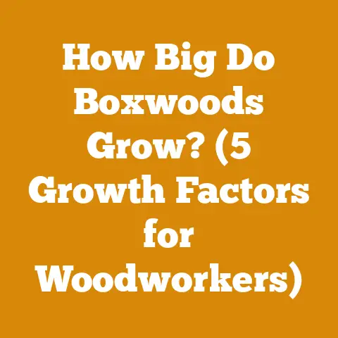 How Big Do Boxwoods Grow? (5 Growth Factors for Woodworkers)