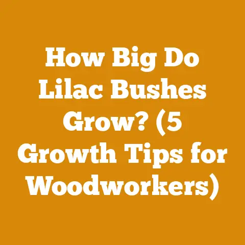 How Big Do Lilac Bushes Grow? (5 Growth Tips for Woodworkers)