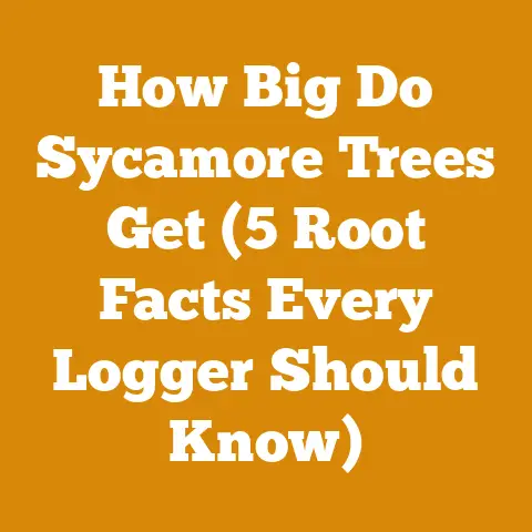 How Big Do Sycamore Trees Get (5 Root Facts Every Logger Should Know)