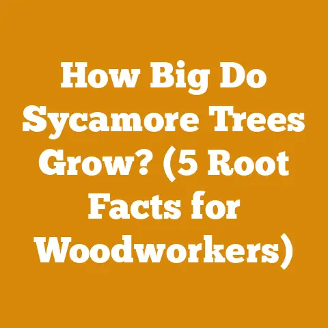 How Big Do Sycamore Trees Grow? (5 Root Facts for Woodworkers)