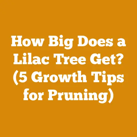 How Big Does a Lilac Tree Get? (5 Growth Tips for Pruning)